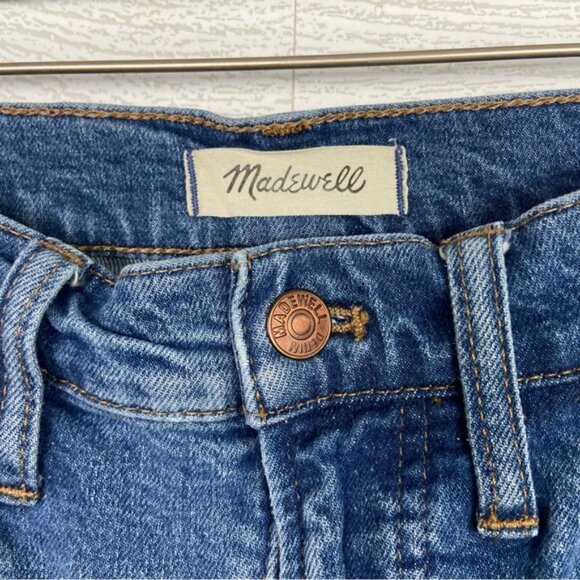 MADEWELL Tall Perfect Vintage Jean 27T Classic Medium Wash High Rise Casual - Picture 2 of 4